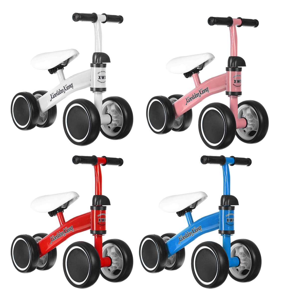 Andador de bicicleta de equilibrio para bebé, juguete para niños de 1 a 3 años para aprender a caminar, triciclo, Scooter Sin Pedal