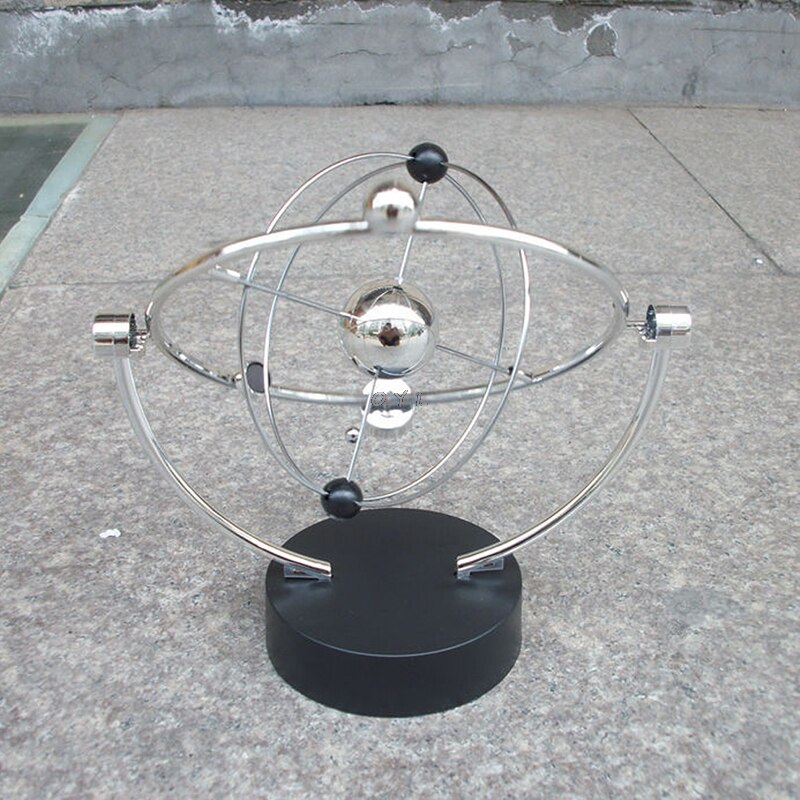 Kinetic Orbital Revolving Gadget Perpetual Motion Desk Office Art Decor Toy
