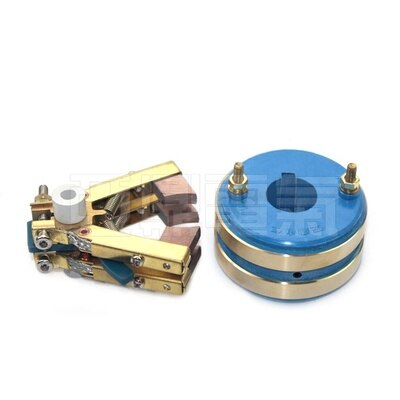 2-4 Channel Collector Ring Copper Carbon Brush Holder Combination Multilayer Slip Ring Pillow Packing Machine Accessories: Type1