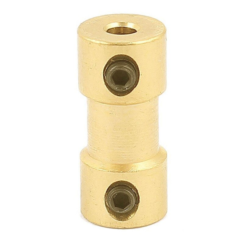 ! 3mm to 3mm Copper DIY Motor Shaft Coupling Joint Connector for Electric Car Toy