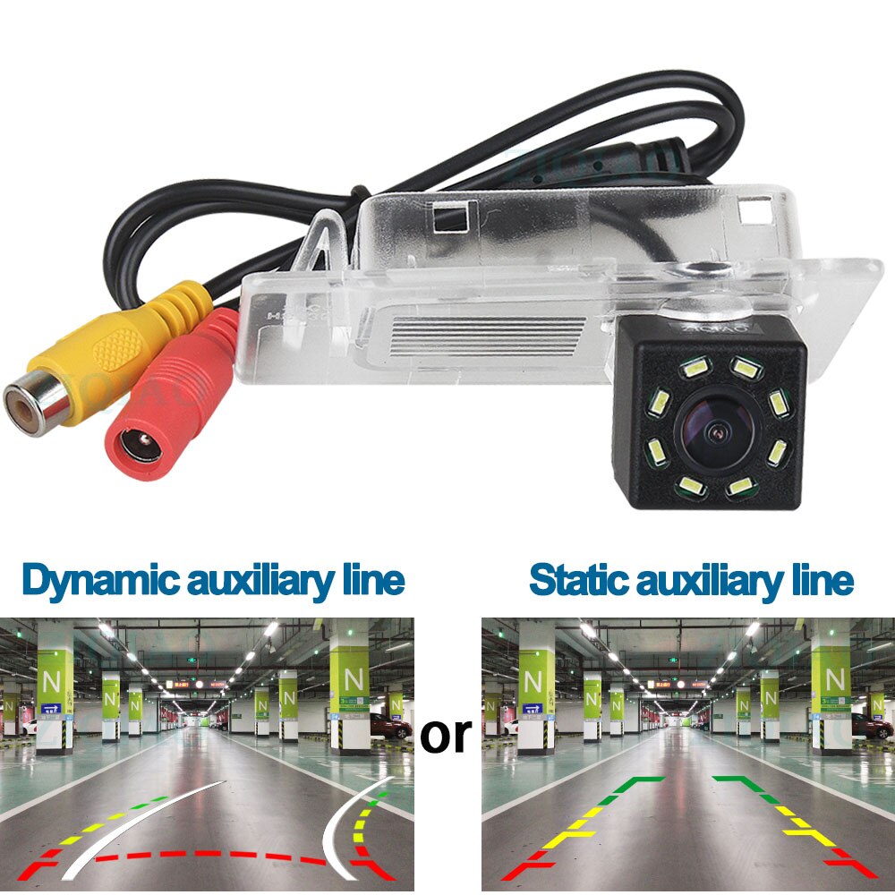 ZIQIAO-cámara de visión trasera gran angular para coche, para Kia KX3 Smart Run Ceed SW Wagon Cerato 3, Hyundai Elantra Solaris Sedan HCR, HS095