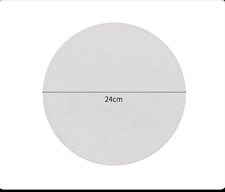 10pcs Silver Round Mousse Cake Boards Cake Display Board Cake Edge DIY Cakes Circle Cardboard Pastry Baking Mat Decorations Tool: 24cm