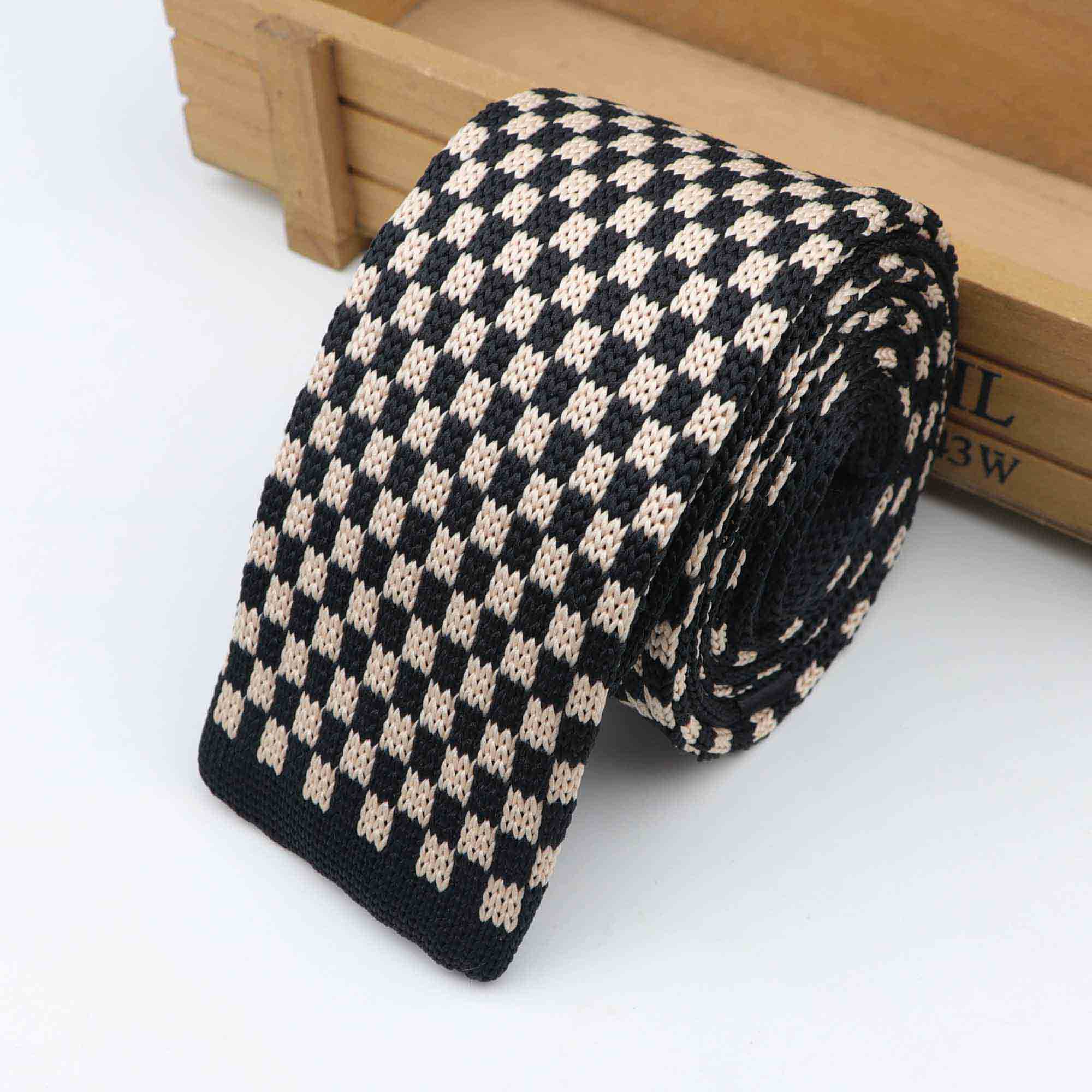 Mannen Kleurrijke Tie Knit Gebreide Ties Stropdas Kleur Smalle Slim Skinny Woven Vlakte Cravate Smalle Stropdassen: 8