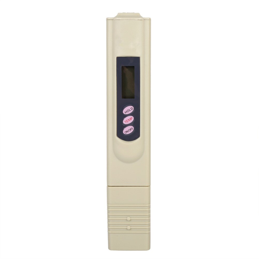 1 stk digital lcd Total oppløst tørremåler akvarium bassengvann testing pennetester måler automatisk kalibrering