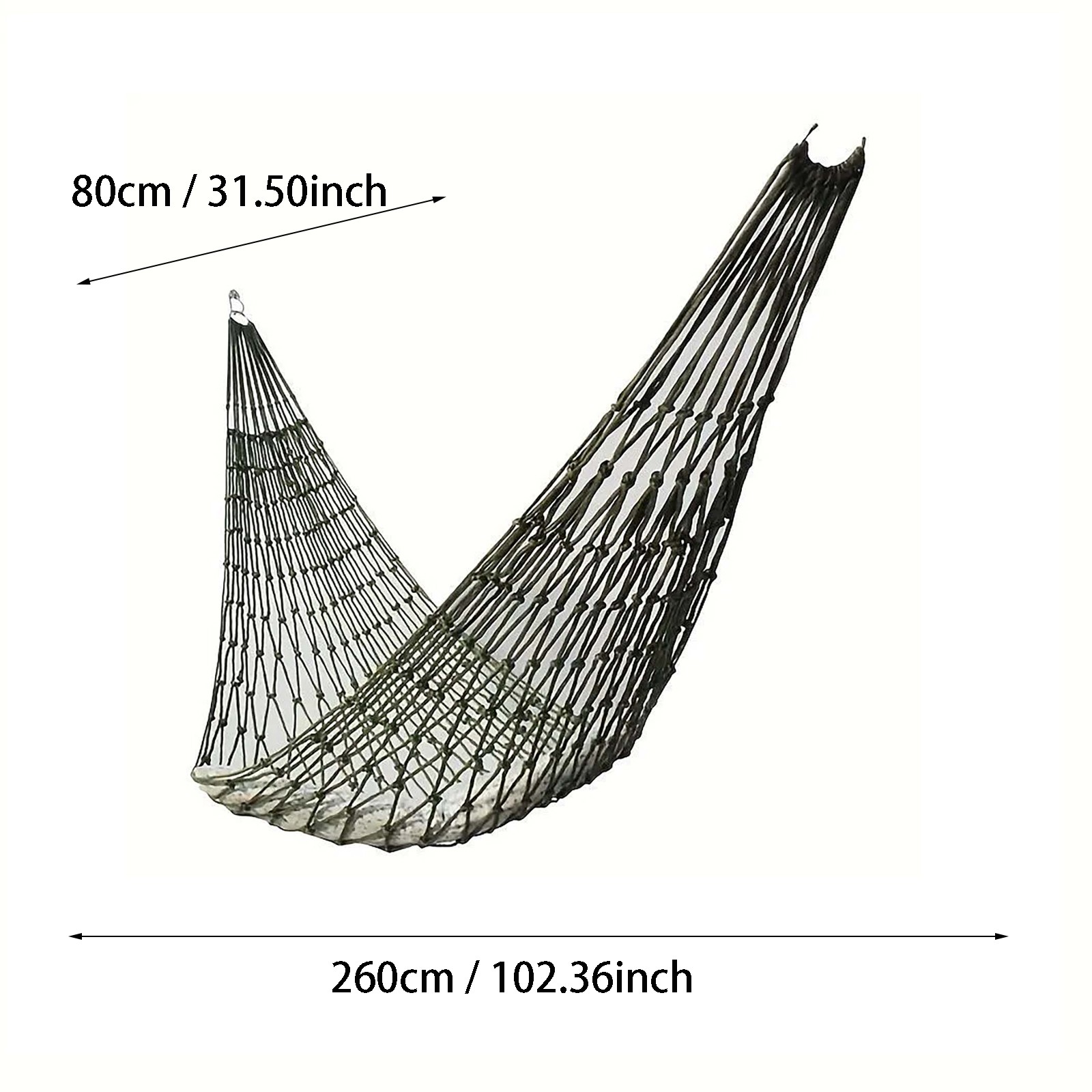 Cama colgante para dormir, hamaca para acampar, hamacas de paracaídas, muebles de supervivencia para exteriores, mecedora para Picnic y jardín, columpio de malla: Vino tinto