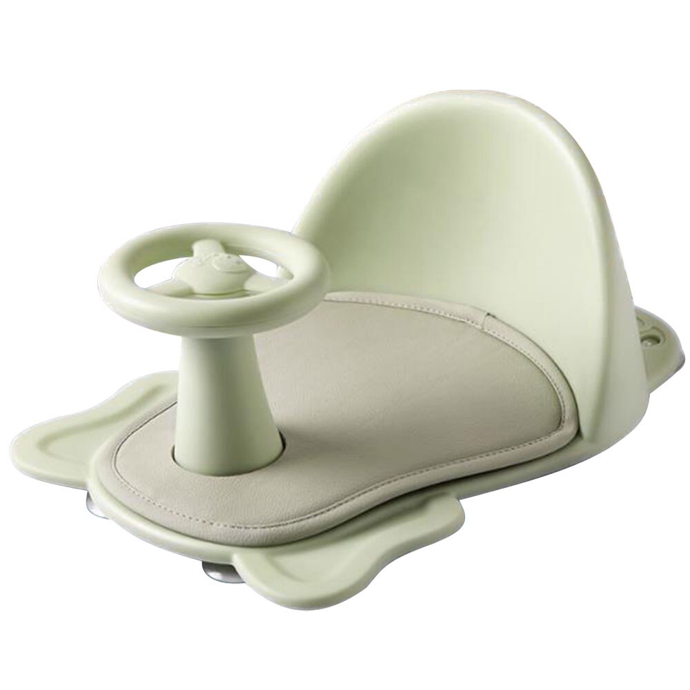 Neugeborenen Baby Dusche Badewanne Sitz Kleinkind Kleinkind Anti-Unterhose Sicherheit Badewanne matt Stuhl Baden Sitz Baby Pflege Waschen Spielzeug: Grün