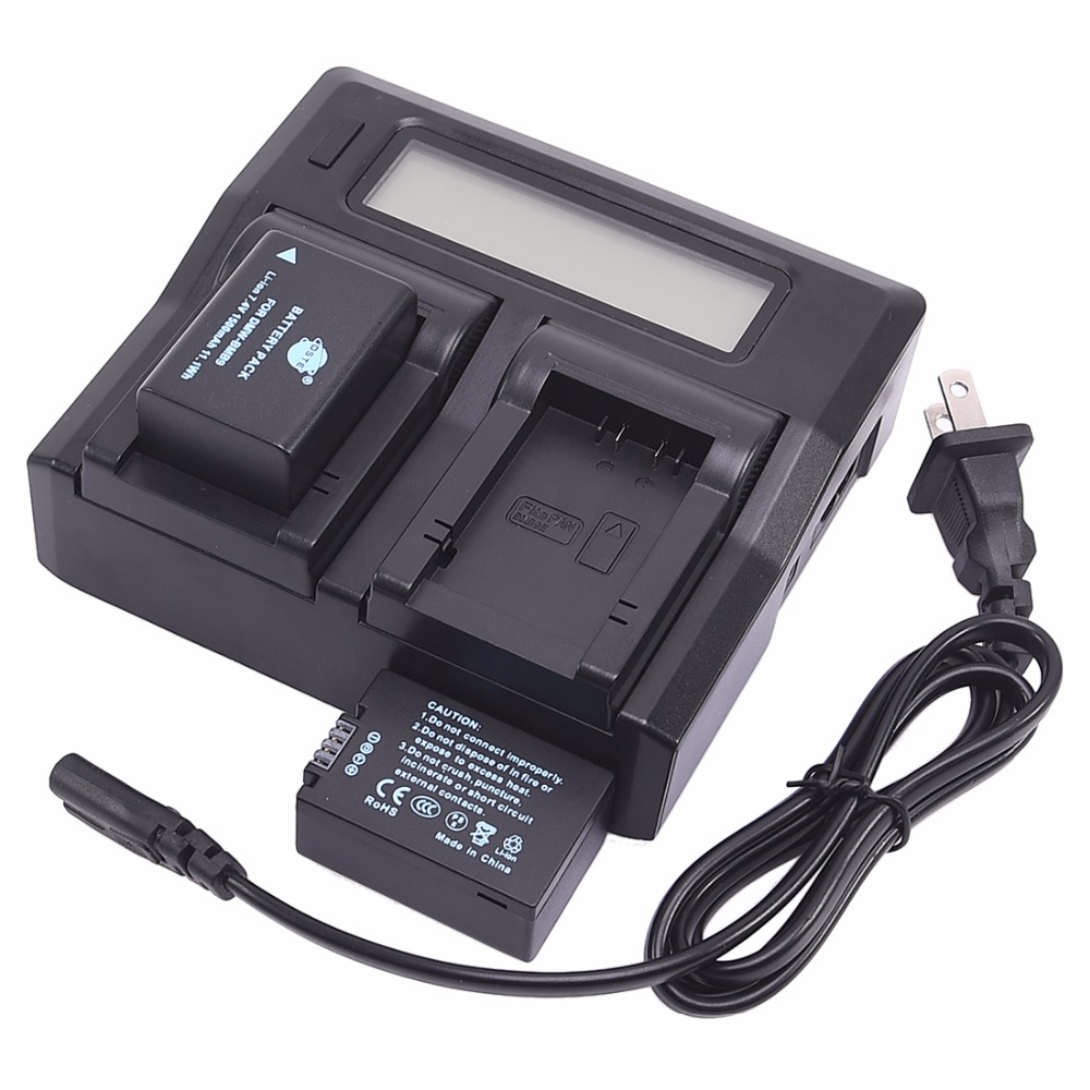 3PCS 1500mAh 7.4V DMW-BMB9 DMW-BMB9E DSTE Camera Batterij Dual Charger voor Panasonic DMC-FZ40 FZ45 FZ47 FZ48 FZ100 FZ150 DC-FZ80