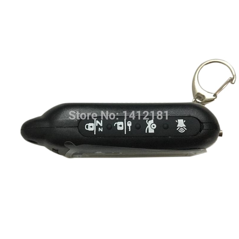 RU Z5 kluczyk robić zdalnego sterowania samochodem kieszonka na zegarek dla rosyjskich wioślarz treningowy tomahawk Z5 Z3 lcd pilot brelok dwa sposób system alarmowy samochodu, 434MHz 1.5V AAA