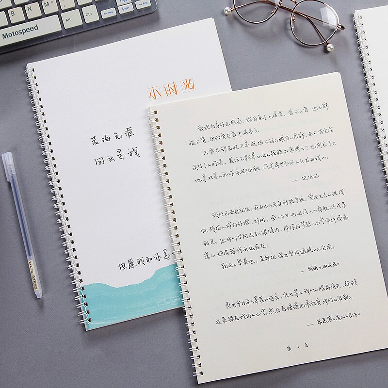 English Copybook Adult Student English Calligraphy Practice Copybook Handwriting Pen Calligraphy Copybook Cute Caligrafia