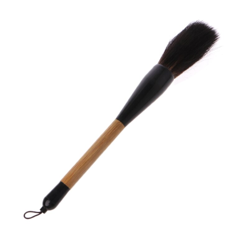 Pincel de pintura grande para caligrafía china, mango de bambú de pelo de cabra, Flexible, 5 estilos: Bear Hair