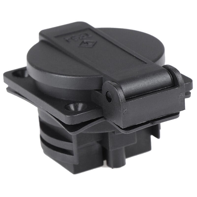 1PCS Wall Socket Power Single Plug Outlet Waterproof Standard 250V German AC Concise