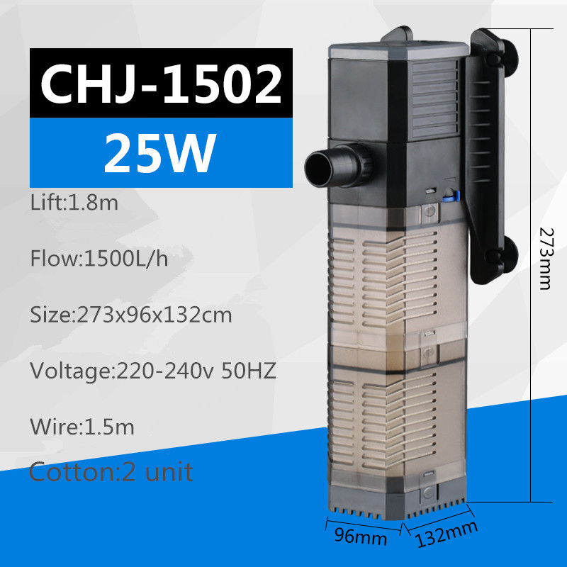 3 in 1 Filter für Aquarium Aquarium Filter Mini Aquarium Filter Aquarium Sauerstoff Tauch Wasserfilter