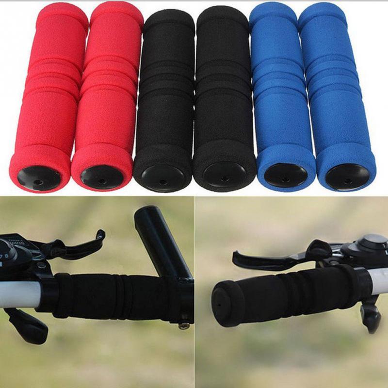2 stuks/paar fiets stuur spons fiets antislip handvatten hoes zachte stuur handvatten antislip voor fiets fietsaccessoires