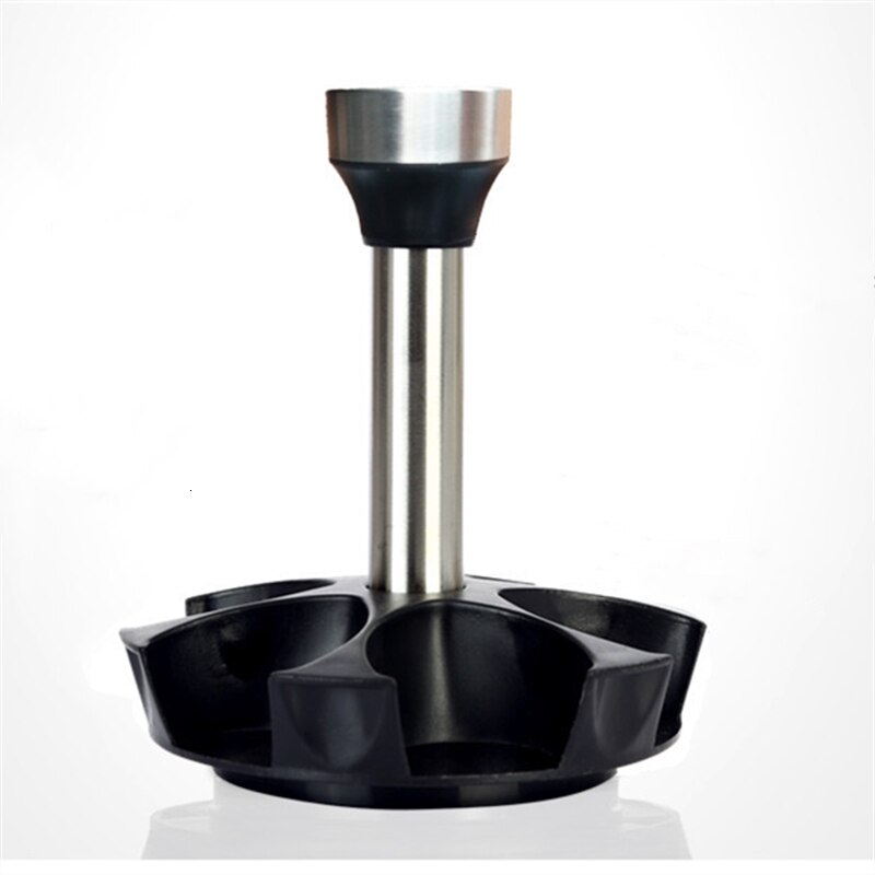 6 Jar Revolving Spice Rack Organizer Caddy Rotating Holder Spice Storage for Seasoning Salt Sugar Pepper Shakers Jar Oil Bottle