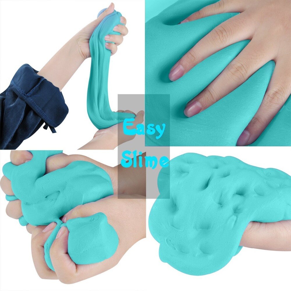 Colorful Fluffy Floam Slime Foam Beads Supplies Antistress Cotton Clay Magic Sand Toy Intelligent Plasticine for Kids