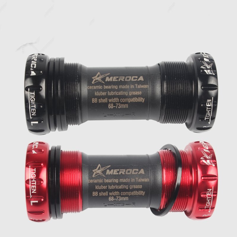 Mtb racefiets bb fiets trapas engels 68-73mm w zwarte keramische lagers