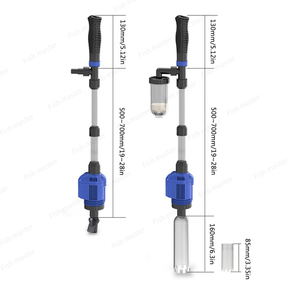 Hxs -01 hxs -01d akvarium automatisk vandudskiftning elektrisk vandveksler til vandrensning og sandvaskeanordning.