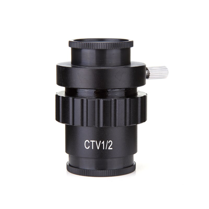 Ctv 1/2 1/3 1x adapter 0.3x 0.5x c mount linseadapter for szm video digitalkamera trinokulært stereomikroskop tilbehør