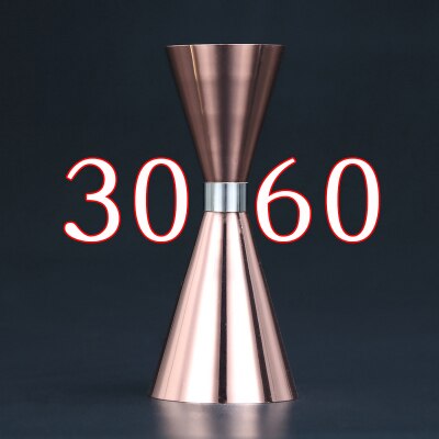 Japanse maatbeker gereedschap barmaat cocktailmaatje bargereedschap baraccessoires en handig eenvoudig: Koper 30-60ml