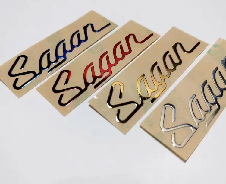 Pegatinas para bicicleta, calcomanía, insignia de Metal, pegatina para bicicleta, etiqueta para cabeza de aleación de aluminio, accesorios creativos para ciclismo MTB BMX
