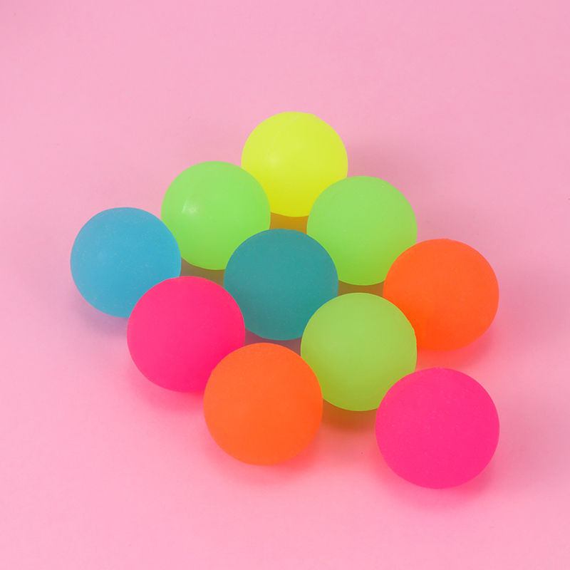 15 Teile/los Hohe Bounce Spielzeug Bälle Kinder Party Favor Dekoration Kinder Springenden Ball Muster Soild Farbe Zwei-farbe bounce Ball