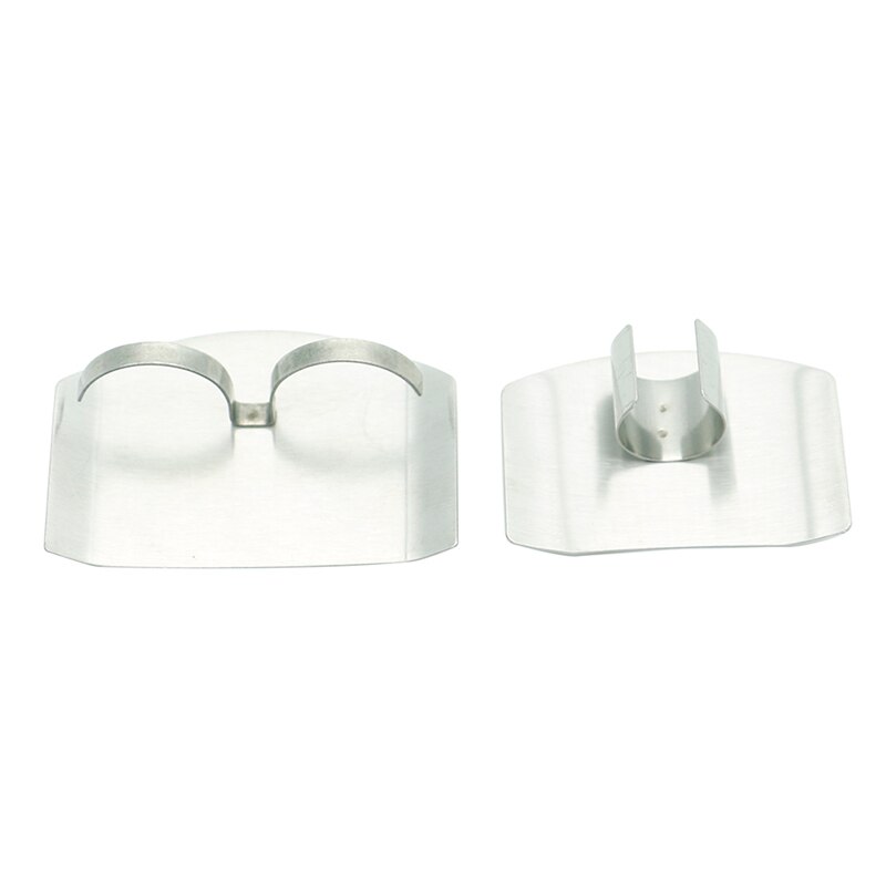 1 stuk vingerbeschermer beschermt vingers, handbeschermer, mesbeschermer, vingerbeschermer, gereedschap, roestvrijstalen keukengereedschap, gadgets
