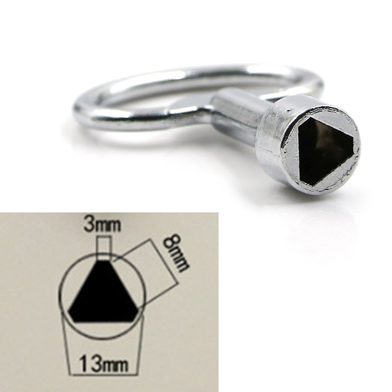 1Pc Universal Key Multifunction Wrench Metro Trains Key Lock Elevator Door Key Electric Cabinet Keys