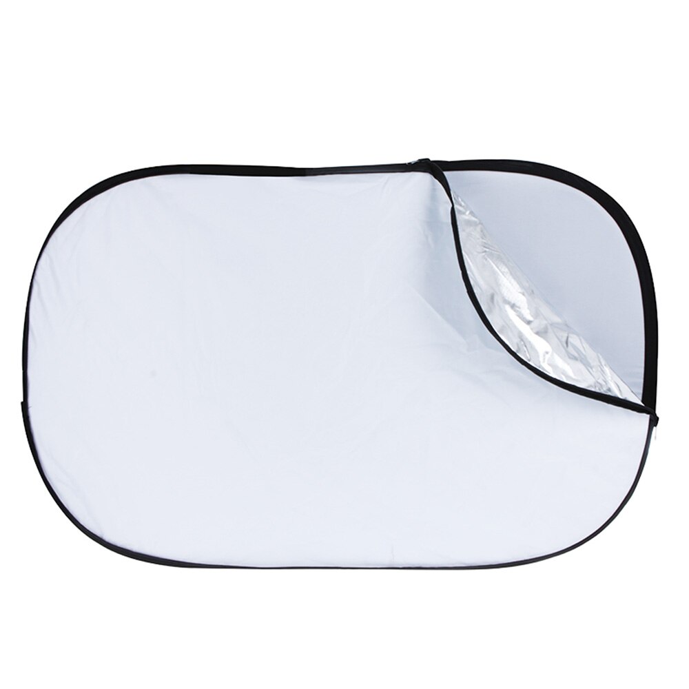 Andoer 24 "* 36"/60*90 cm 5 in 1 (Oro, Argento, Bianco, nero, Trasparente) Multi Pieghevole Studio Fotografico Fotografia Luce Riflettore