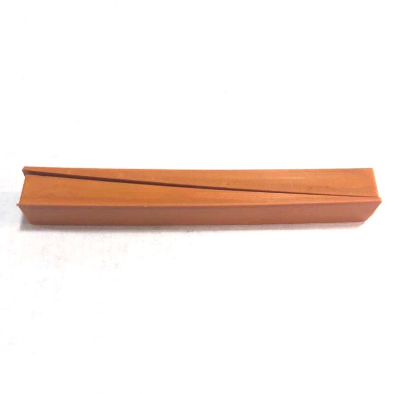 Sourdine de Piano en caoutchouc, 2 pièces, accessoires de réparation de Piano, insonorisé, fourchette en cuir-Orange