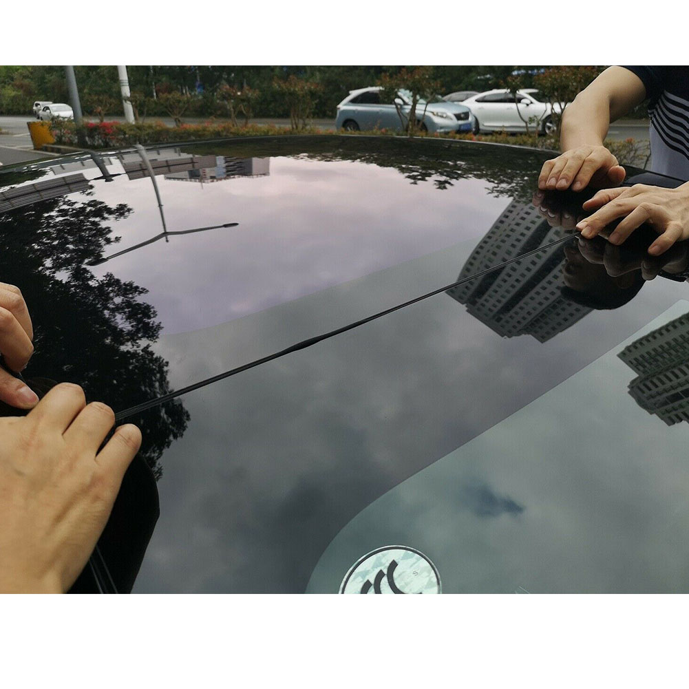 Ventana de silicona para el techo solar del coche estilo Exterior banda de sellado de eliminación de sonido reducción de ruido fácil de aplicar para el modelo 3 de Tesla