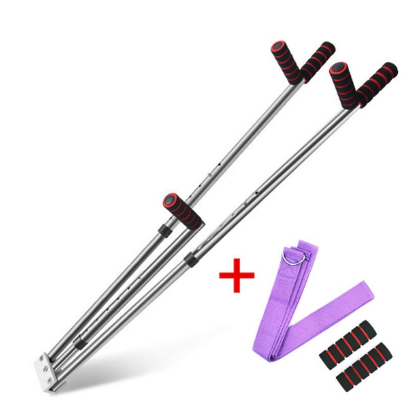 3 Bar Leg Stretcher Adjustable Split Stretching Machine Stainless Steel Home Yoga Dance Exercise Flexibility Training Equipment: Default Title