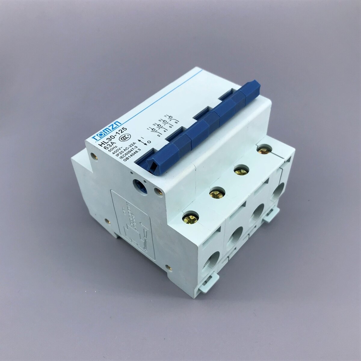 HL30 4P Main Switch Function Disconnector Switch Isolator Circuit Breaker 40A 63A 100A