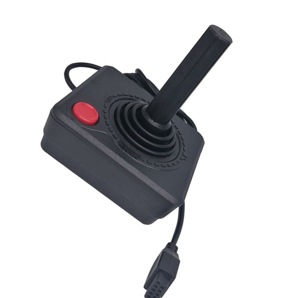 Manette de jeu rétro améliorée de 1.5M pour Atari 2600, avec levier à 4 voies et bouton à Action unique