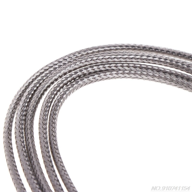 Termopar de Sensor de temperatura de acero inoxidable RTD PT100 con cables 2m 3, N27 20,