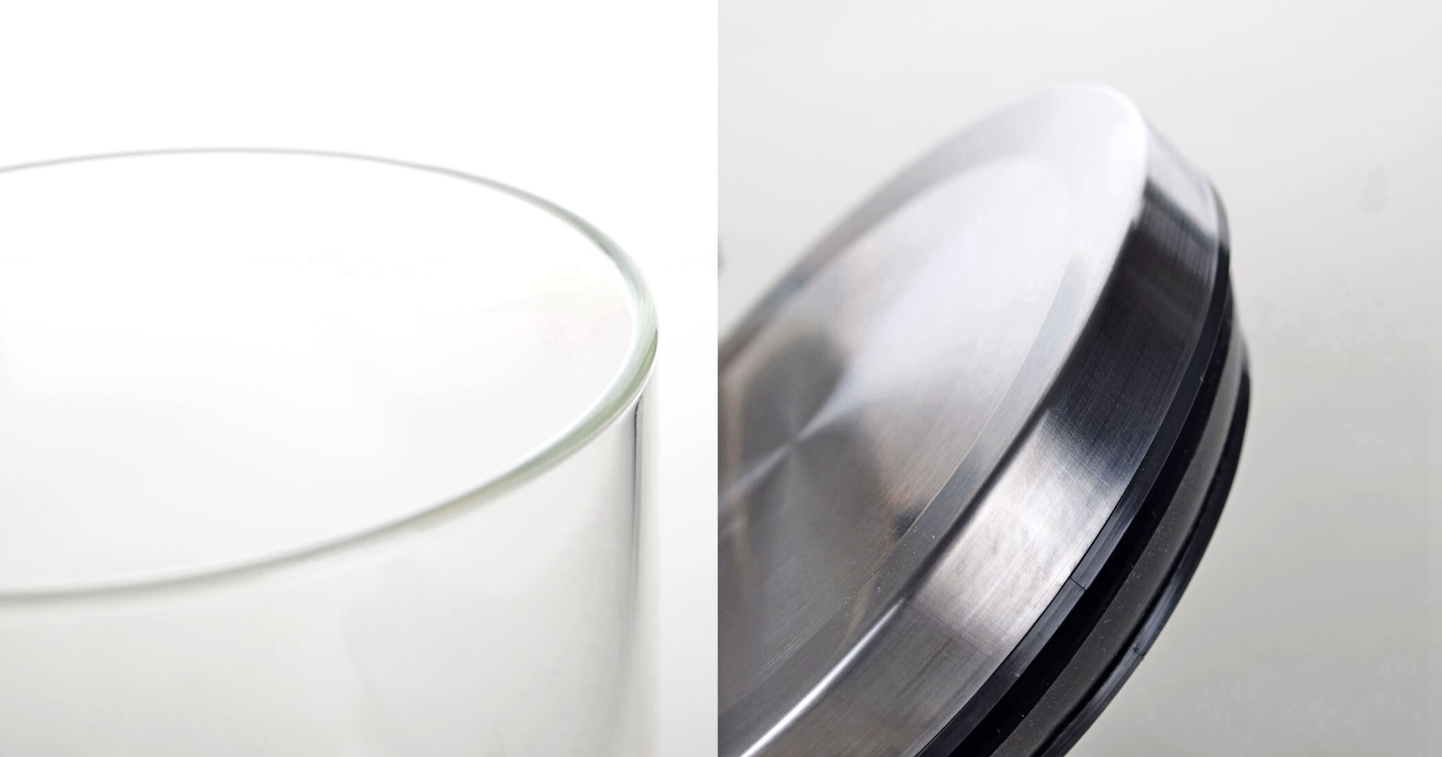 Sized Heat Resistant Glass Candy Food Tea Candy Storage canister w/ Lid