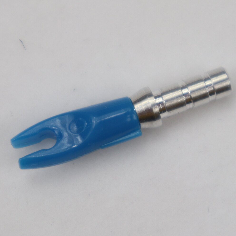 36pcs Arrow Pin Nocks Arrow Nock +Aluminum Pin For 4.2 mm 6.2 mm Carbon Arrow Shaft DIY Archery Accessories