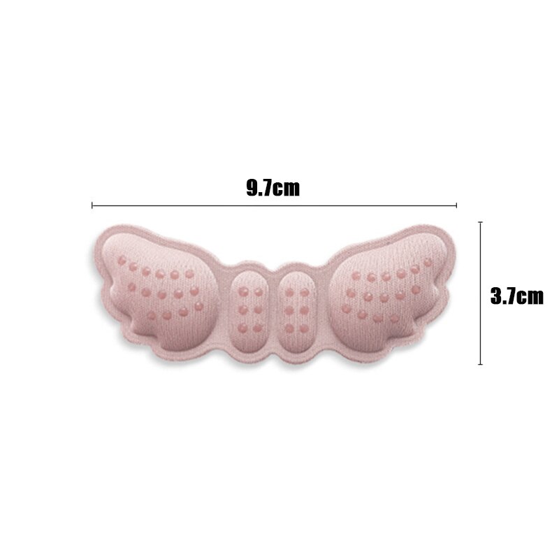 1 pari perhosvaahtomuovipatjaa, 4d kantapääpehmustetta, kantapään pitoa, itseliimautuvat korkokengille ,  fk88