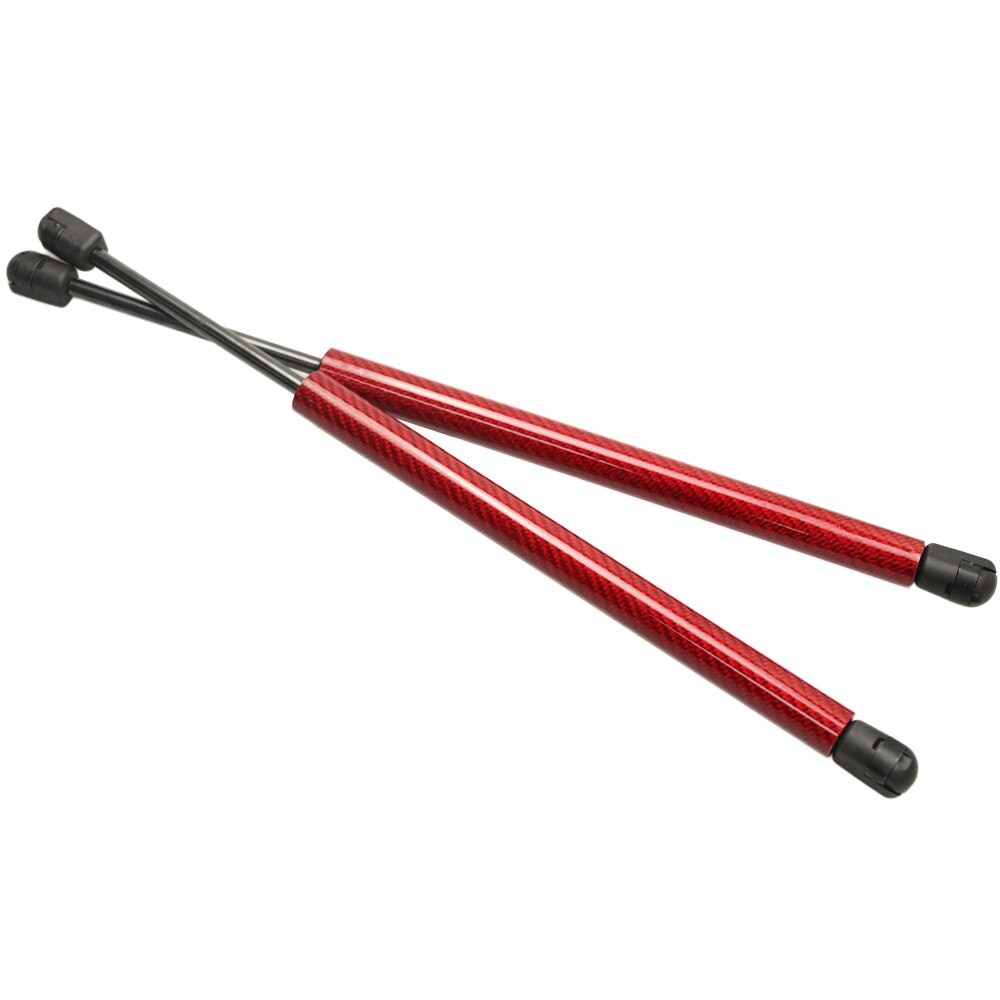 2 stk automatisk bagklap bagagerum gasfjederstiver prop lift lift spjæld til kiasportage (sl ) 455,5mm gas opladet: Rød kulfiber
