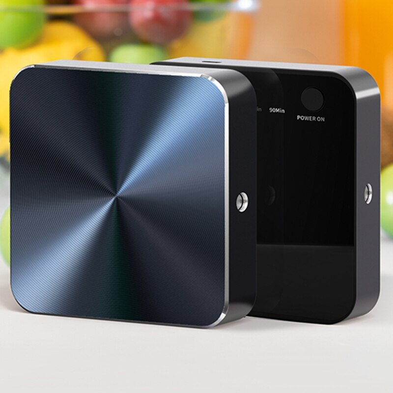 USB Refrigerator Air Purifier Ozone Generator 4 Gear Adjustable Air Cleaner Disinfection for Car/Home/Pet/Kitchen