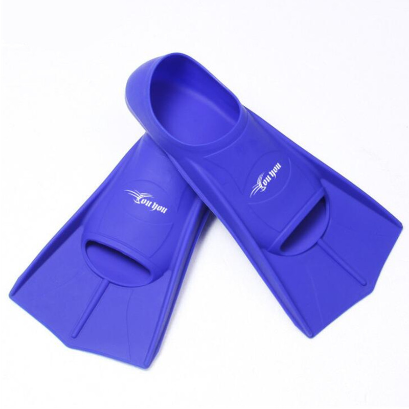 Swimming fins men silicone short flippers children diving flippers duck flippers snorkeling equipment women