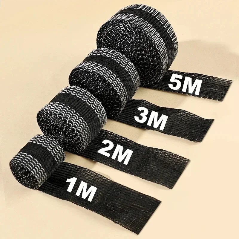1/5M Self-Adhesive Pants Hem Tape Trouser Edge Paste Iron-on Pant Shorten Tools DIY Clothing Repair Polyester Tape Sewing Supply