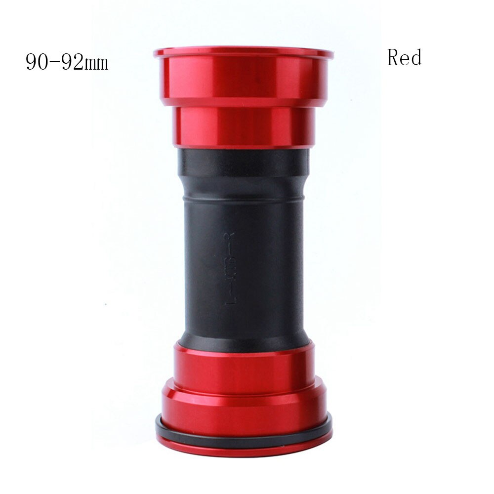 Lager Trapas Schroef Type 68/73 Mm 90-92 Mm Fiets As Mtb Racefiets Trapas Waterdichte Cnc legering Bb: Red	90 92mm