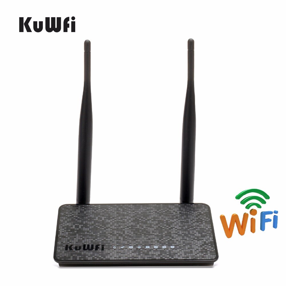 Kuwfi 802.11n 300mbps roteador sem fio wi-fi extensor com 2/5dbi antena melhorar wi-fi sinal ap roteador sem fio wi-fi amplifie