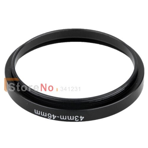 43-46mm 43 tot 46mm metalen step up ringen lens adapter met tracking nummer