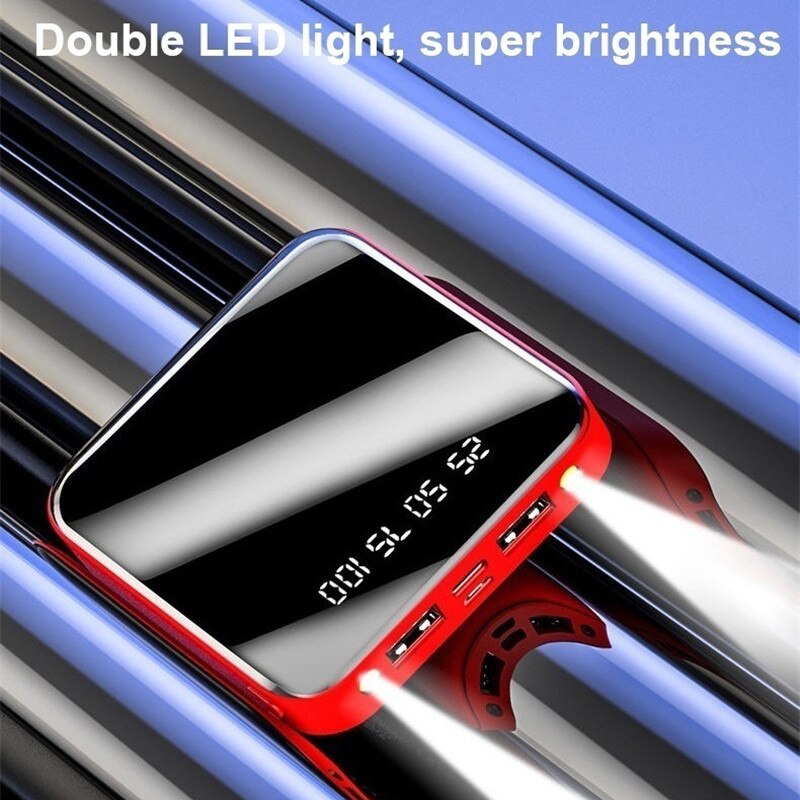 80000 MAh Mini Outdoor Portable Power Bank Digital Display for Xiaomi IPhone Samsung Fast Charging External Battery