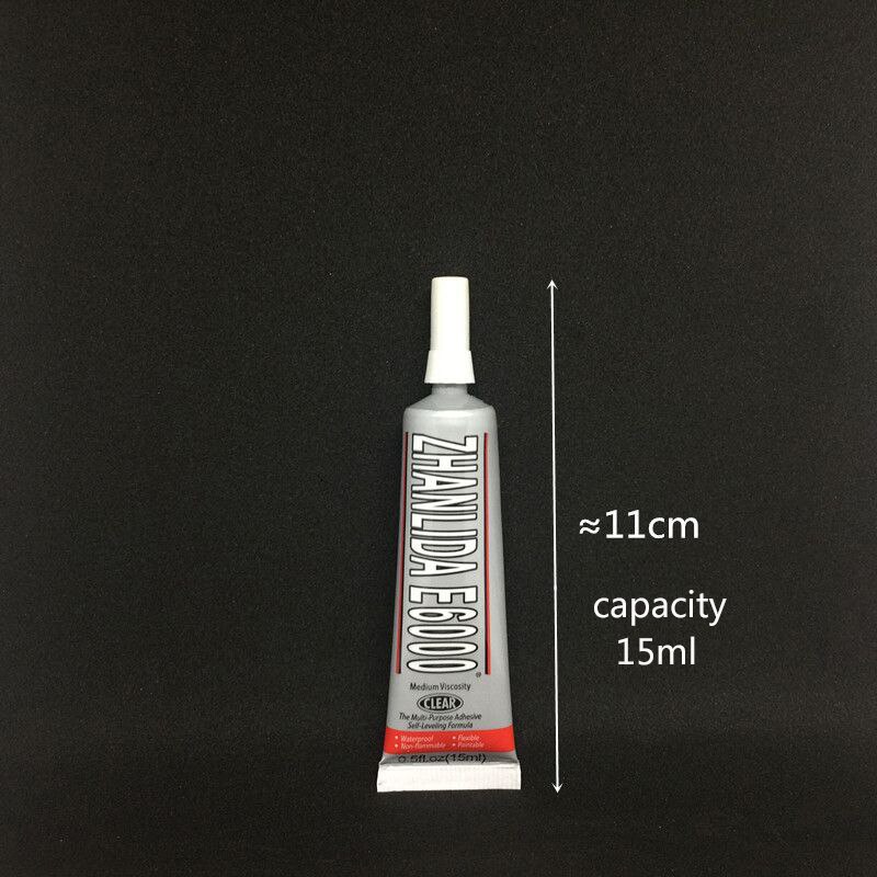 Colle E6000 15ml / 25ml / 50ml pour bricolage, strass en cristal, aiguilles d&#39;outils artisanaux, adhésif époxy puissant, Hotfix pour outil de bijoux: 15ML