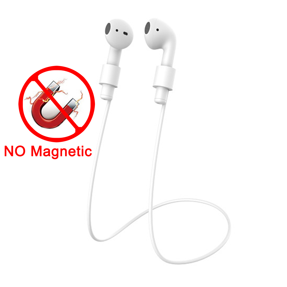 Anti-Verlust-Ohrhörer-Gurt für Airpods Pro 1 2 3, Ohrhörer, Kopfhörer-Halter, Seil, Kabel, Headset, Silikon, Sport-Nacken-Schnur für FreeBuds: Olive