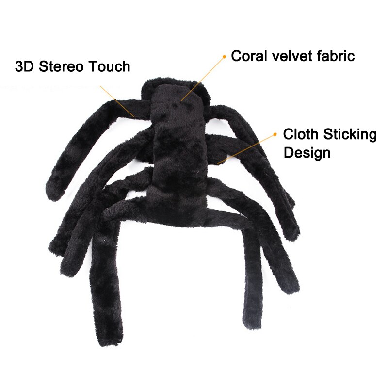 Huisdier hond puppy vleermuis spin cosplay kostuum festival kleding ademend voor halloween feest tb