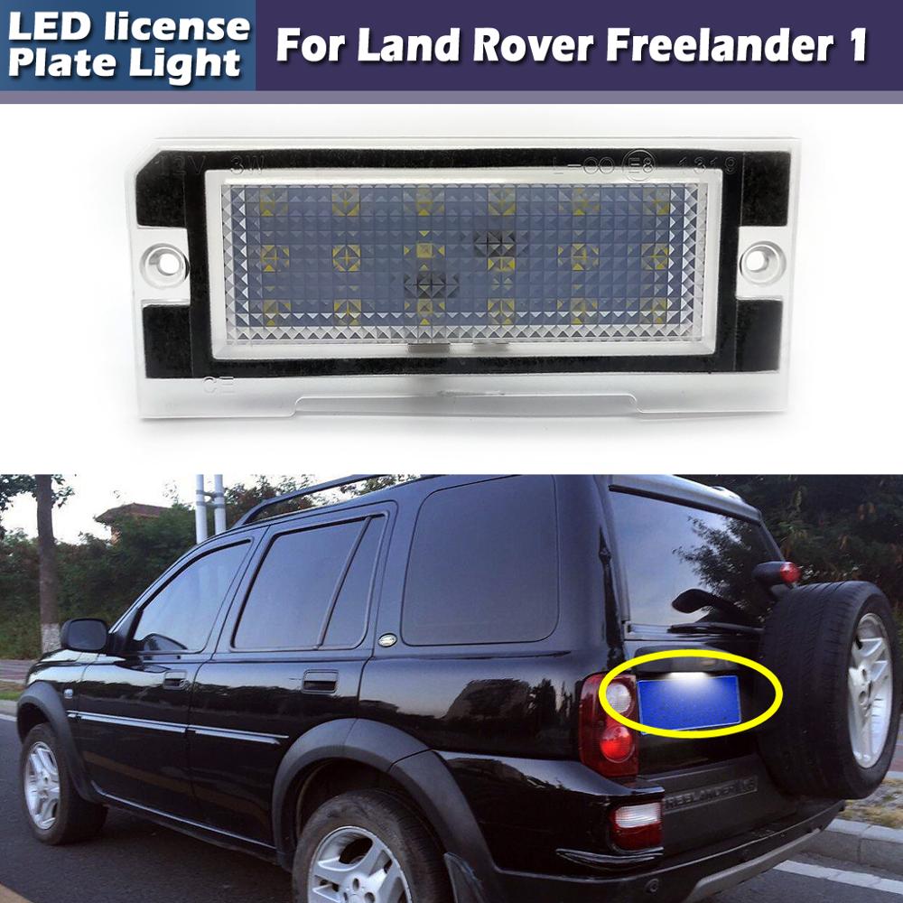 Signal de signalisation numérique pour Land Rover Freelander 1 de plaque d'immatriculation LED à 1998, feux de signalisation de voiture