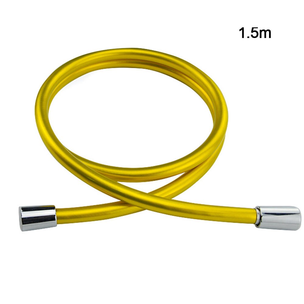 Flexible PVC Shower Hose PVC Hand Shower Hose Shower Head Bath Hose: A2 1.5M
